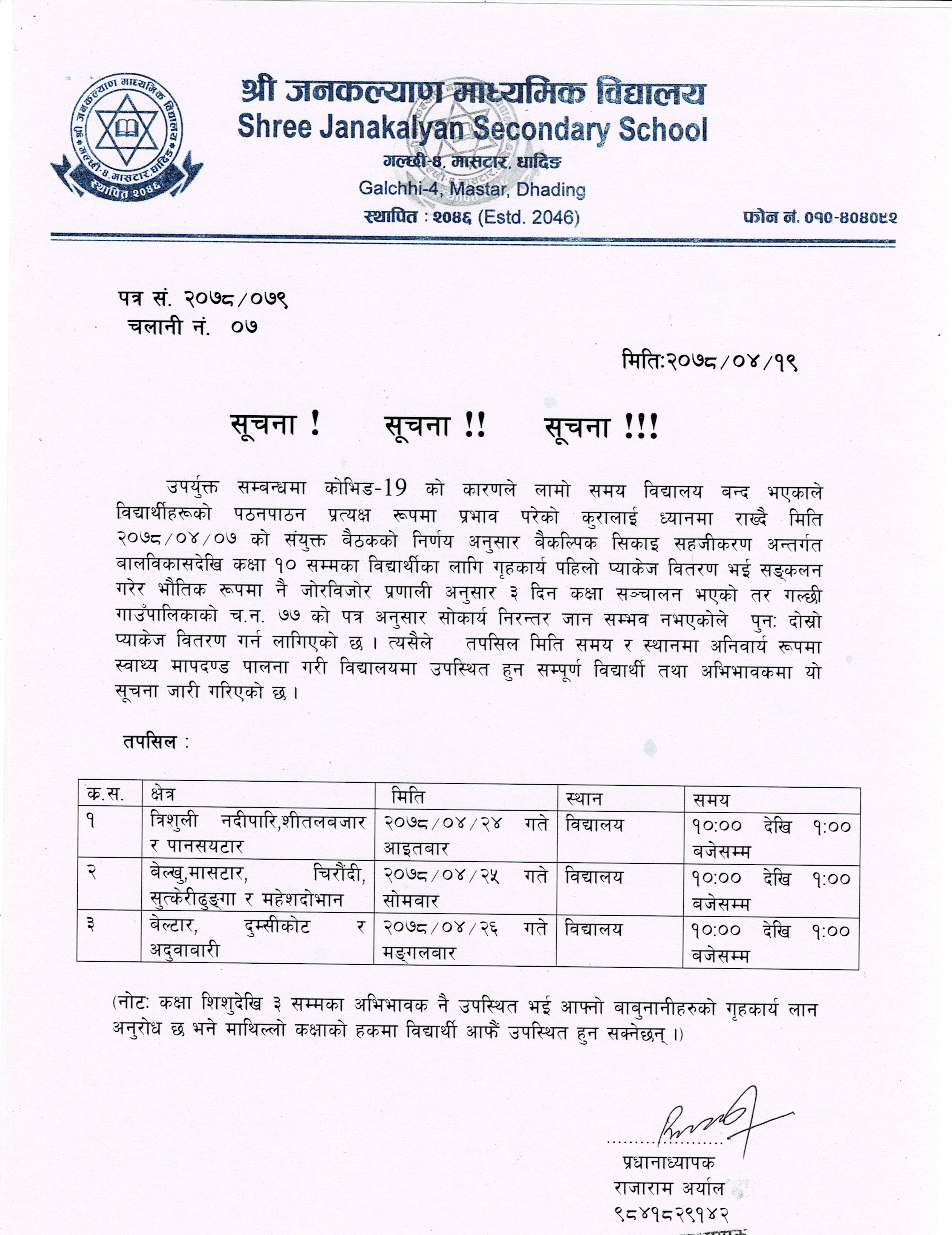 information